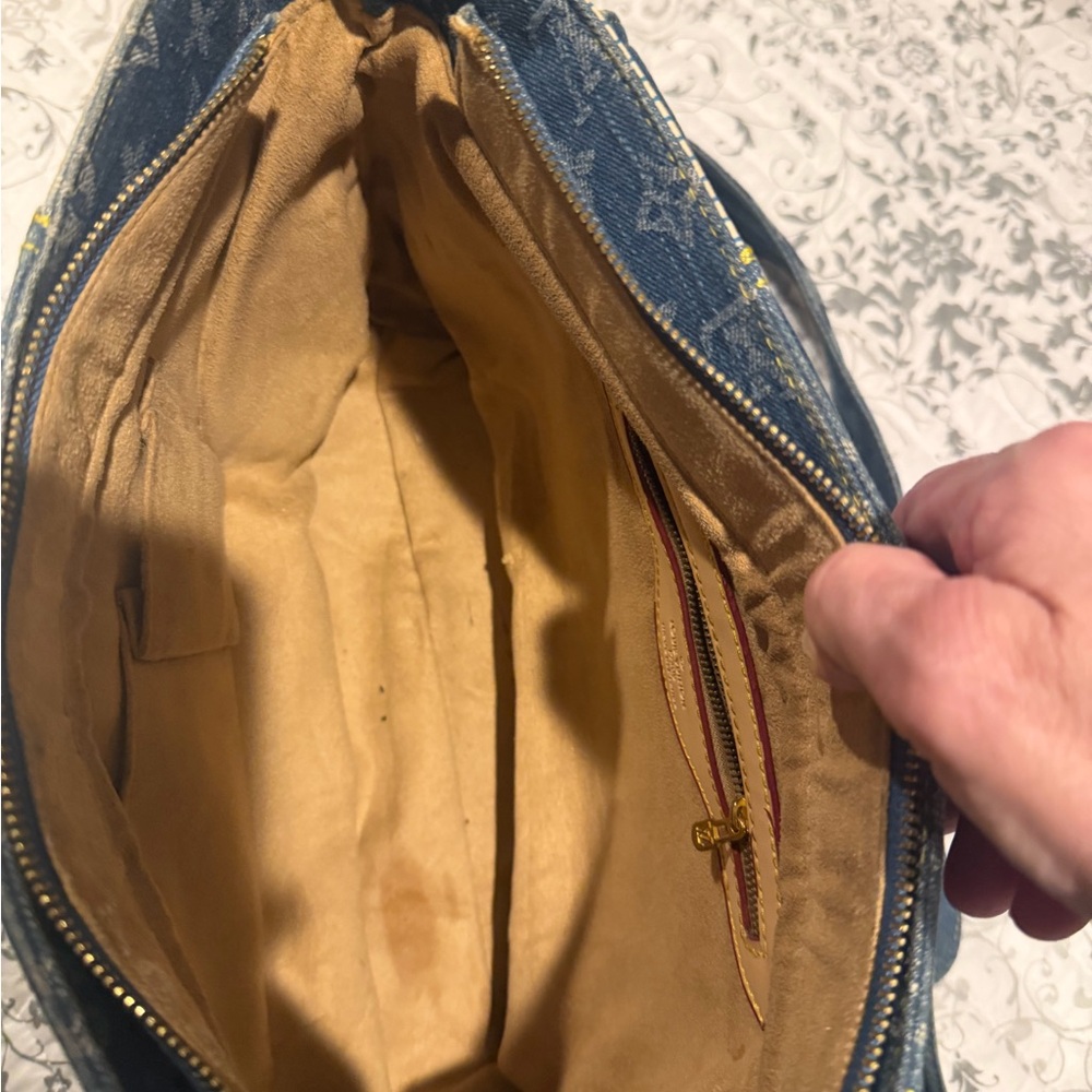 Louis Vuitton Denim Patchwork Shoulder Bag - Picture 11 of 15